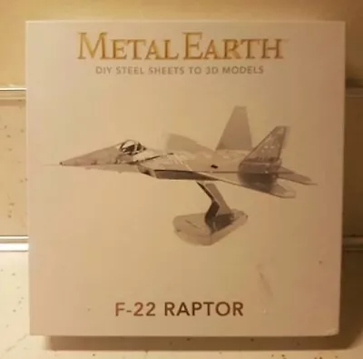 Metal Earth 3D Model F-22 Raptor • $9.50