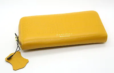 Sencillez Ladies Leather Purse / Wallet - Mustard Yellow - New • £11.51