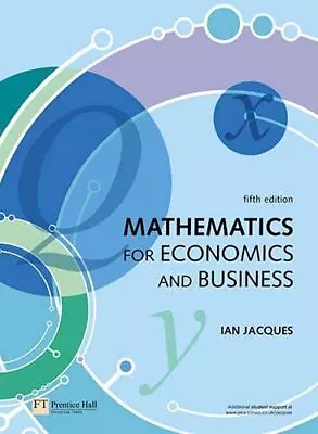 Mathematics For Economics And Business By Jacques Mr Ian Paperback Book The • £4.49