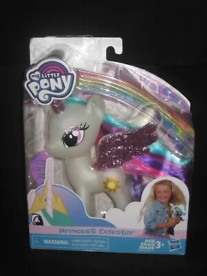 MY Little Pony Princess Celestia Unicorn Glitter Wings Horn 2018 NIP Rainbow Sun • $37.99