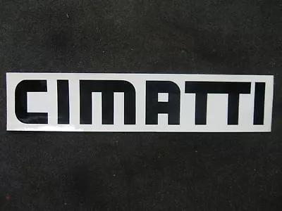 Cimatti  Decal Sticker Moto Guzzi Ducati Moped Lg Ahrma • $6.99