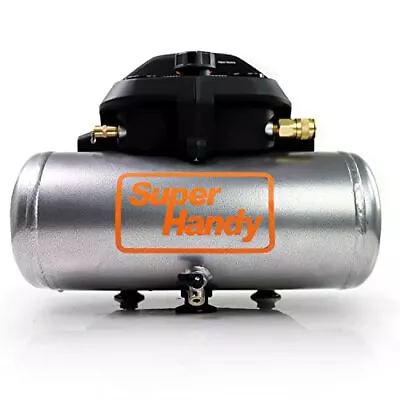 SuperHandy Portable Air Compressor 2 Gal 135 PSI Li-on Battery Operated 6... • $194.22