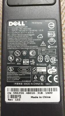 £13 • Buy Dell PA-1900-05D Laptop Charger