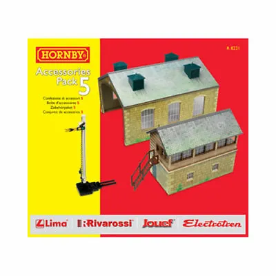 HORNBY R8231 Accessories Pack 5 Buildings • £40.99