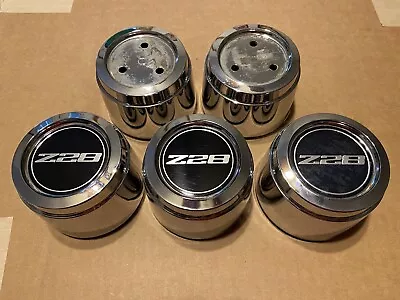 Camaro Z28 Aluminum Turbine Wheel Center Caps 1978 Yj8 1979 N90 Orig Gm 14009871 • $54.99