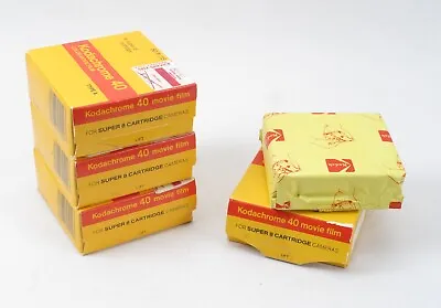 1 Roll Kodak Kodachrome 40 Super 8 Movie Film Cartridge Sealed In Box NOS Exp 86 • £18.26