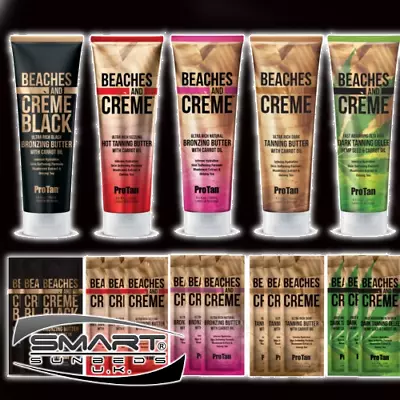 £69.99 • Buy Beaches And Cream Sunbed 15 Free Lotions Sun Bed Tanning Lotions Accelarator Ss