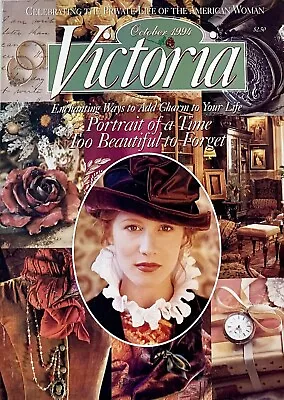 October 1994 VICTORIA Magazine Volume 8 No.10 VG Condition • $16