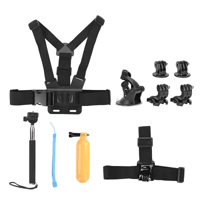 6 In 1 Universal Action Camera Accessories Kit For Gopro Hero 7 5 6 Sports C SD0 • $36.11