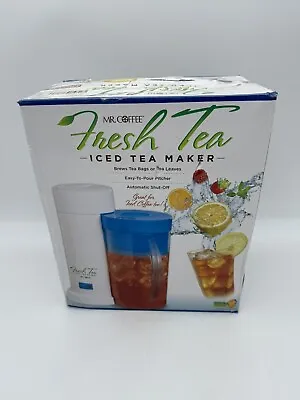 Vintage Mr. Coffee The Iced Tea Pot TM1 2 Quarts Tea Maker Bonus Inside 4 Cups • $52.50