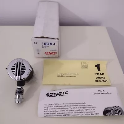 Vintage ASTATIC 10DA-L SSB MIC Head NEW NOS RARE • $149.99