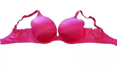 VICTORIA'S SECRET BIOFIT DEMI UPLIFT Women's Bra Size 32DD Pink Underwire  • $18.99