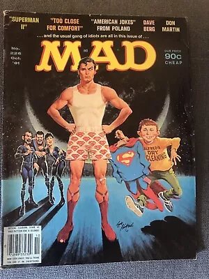 Mad Magazine # 226 October 1981 • $6.99
