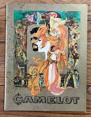 Vintage Camelot Movie Souvenir Program Book 1967 Richard Harris Vanessa Redgrave • $5