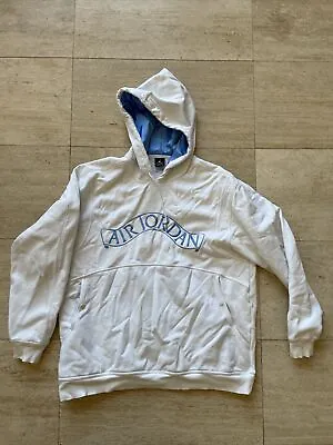 Michael Jordan Air Jordan North Carolina White Hoodie Size Large Men • $45