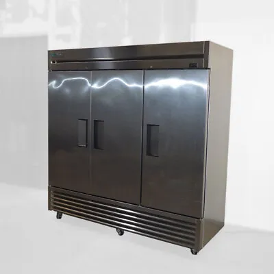 True T-72F-HC Commercial Reach-In 3-Door Freezer Solid Swing Stainless -10ºF • $4999.99