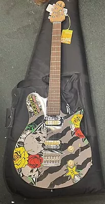 STERLING MUSIC MAN AX20 Electric Guitar Rockstar Energy • $449.99