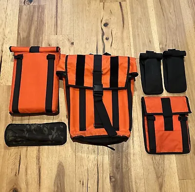 Mission Workshop R6 Arkiv Field Pack 40L With Accessories RARE Hi Vis Orange • $515