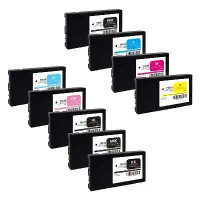 8X 220ml Compatible Ink Cartridge For Epson Pro 7880 9880 Printer • $390