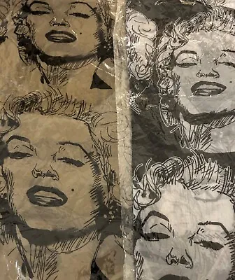 Marilyn Monroe Vintage Scarf Soft And Lightweight 63 Inches Long In Two Colors • $13.29