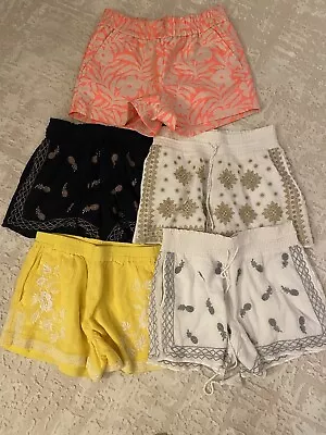 Lot Of 5 J. Crew Shorts Size XXS/00 • $35