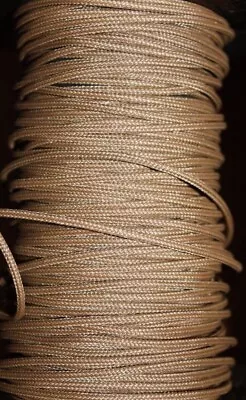 3' 6' 9' 12' 15' - TAN - D Loop BCY # 24 Rope Material ARCHERY BOW STRING • $8.99