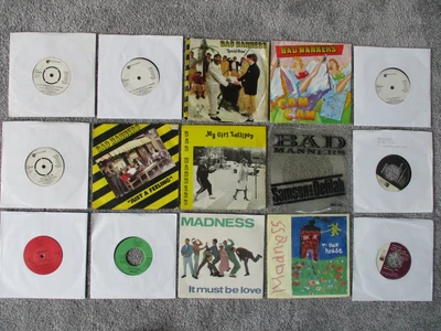 £14.95 • Buy 15 X Madness, Bad Manners  7  Vinyl Records. SKA Bundle Collection