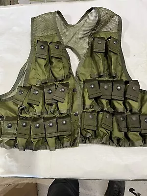 1974 Vietnam WarUS Army Issue 40mm Grenade Carrier Load Bearing Vest With Empty • $120