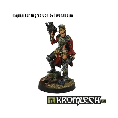 Inquisitor Ingrid Schwarzheim -Kromlech-Sororitas Sisters Battle Squad Greyfax • $30.64