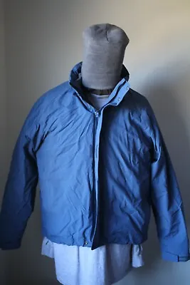 LL BEAN 3 In 1 Jacket L Weather Channel Blue NWOT OBCY9 • $34