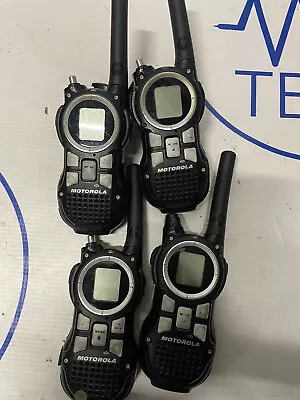 Lot Of 4 Motorola MR350R 35-Mile 22-Channel 2-Way Radios *For Parts* • $20