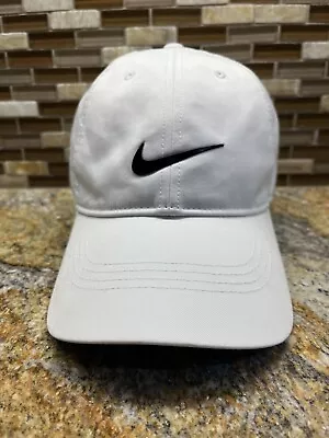 NikeGolf Adjustable Golf Hat - Las Vegas Logo - White Cap NICE! • $24.95