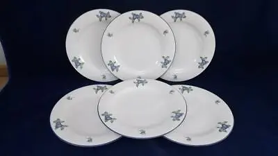 £48 • Buy Royal Doulton Blueberry 10 5/8  Dinner Plates X 6 First Quality Excellent