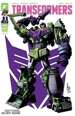 Transformers #6 Second Printing Jason Howard Variant • $2.99