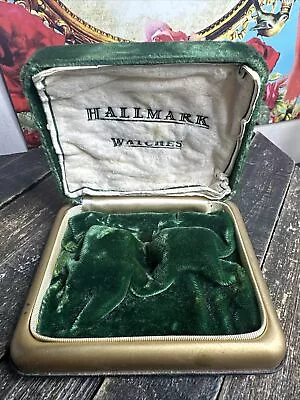 Vintage Antique Hallmark Watches Presentation Jewelry Box • $19