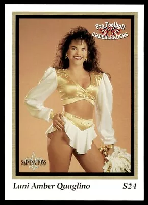 1994 Sideliners Pro Football Cheerleaders Lani Quaglino New Orleans Saints #S24 • $1.99