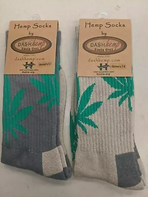 Women's Hemp Leaf Hiker Socks • £14.48