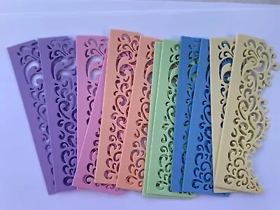 Die Cut Lace Borders Edges Card Making Toppers Embellishments Scrap Booking Uk • £2.50