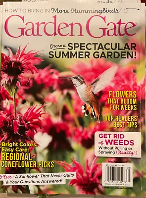 Garden Gate Magazine July/Aug 2022 NEW Issue! Spectacular Summer Garden! • $9.99