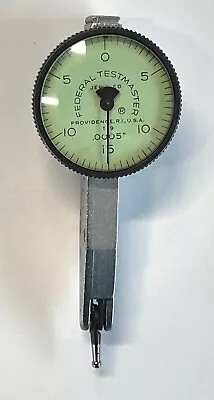 Mahr Federal T-9 Testmaster Dial Test Indicator .030  Range .0005  Graduation • $118.50