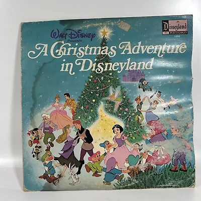 Vintage 1973 Walt Disney A Christmas Adventure In Disneyland Sealed Vinyl LP • $37.90