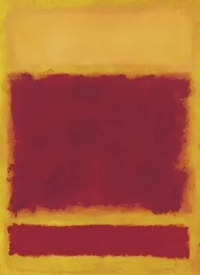 High Quality Handmade Oil Paint Reproduce Composition 1958 By Mark Rothko MR015 • $99