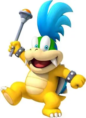 LARRY KOOPA Super Mario Bros Decal Removable WALL STICKER Home Decor Art Giant • $13.68