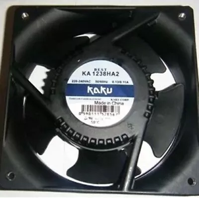 Original KAKU KA1238HA2-HTR130 AC220V 0.13A All-metal Fan Blade • $41.86