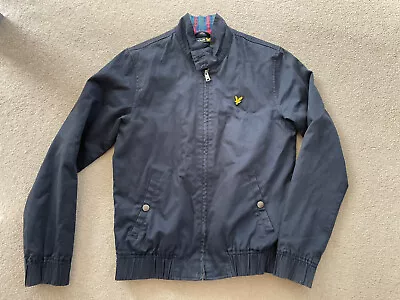 £20 • Buy Lyle And Scott Jacket Size Small Harrington Style, Tartan - 50cm Pit 2 Pit VGC