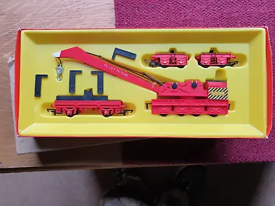 Tri-ang Hornby 'oo' Gauge R739 75 Ton Breakdown Crane Set • £20