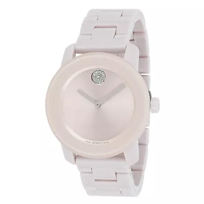 Movado 3600804 Women's Bold Pink Dial Quartz Watch • $343