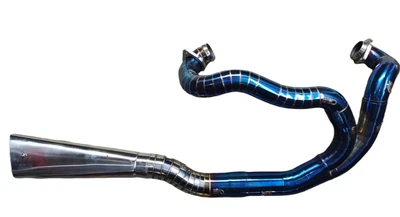 $445 • Buy Custom Exhaust 2 Into 1 Fits For Harley-Davidson V-ROD 