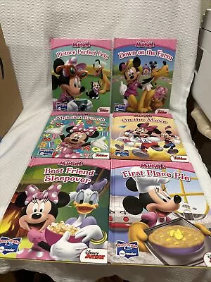 Disney Jr. Minnie Mouse Story Reader Me Reader Hardcover Book Lot Of 6 • $9.99