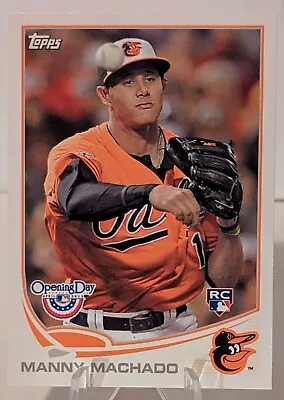 2013 Topps Opening Day #172 Manny Machado ROOKIE RC Baltimore Orioles • $2.99